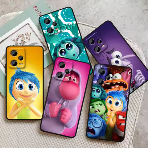 Disney Inside Out 2 Joy Cute For Xiaomi Redmi Note 13 12R 12 12S Turbo 11 11T 11S 10 10S Pro Plus 5G