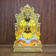 Resin Guangji Dragon King Buddha Statue Lucky Dragon Five Masters Statue Worship Guangji Dragon King