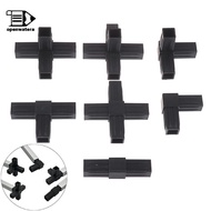 [GoodGirlm1] 1/5Pcs 20MM 2/3/4-/5-way Cross Square  Fittings 20X20 Angle Code Hexagonal Through Plas