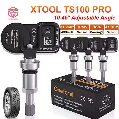 XTOOL TS100 PRO Sensor Tools Tire Pressure Monitor Programmer Sensor TS100PRO 433 & 315MHZ TPMS Work