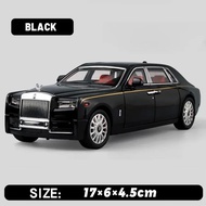 1:32 Diecast Rolls Royce Phantom Diecast Miniatur Mobil Pajangan Meja Rumah