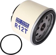 Fuel Filter R12T 18-7987 120ATNPT ZG1/4-19 Fuel Water Separator Element w/O-Ring for Racor / 17670-Z