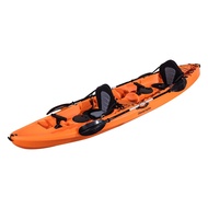 HY&amp;Lure Canoe Rowboat Double Kayak Fishing Boat Plastic Hard Boat Thickened Three-Person Leisure Boat B3JZ