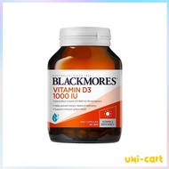 [Authentic] Blackmores Vitamin D3 1000IU 60 / 200 Capsules [Unicart]