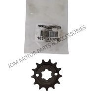 【MCS】415 YAMAHA Y100/Y110/Y125ZR/LC135/Y15ZR/RXZ/FZ150 Front Sprocket Spoket Depan (13T-16T)