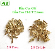 Pin connector, T-shaped connector, wire clamp, 2.8mm wire connector