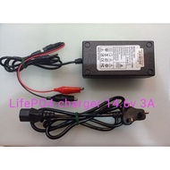 LiFePO4 charger 4Series 12V 3A Lifepo4 battery charger 14.6v battery smart charger