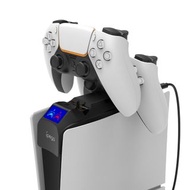全新Sony PS5 DualSense Controller Charging Dock Station雙手掣充電基座PS5 Slim遊戲機手制手柄座充火牛（門市開單，壹年保養）