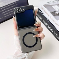 Ốp Lưng Từ Tính Samsung Galaxy Z Flip 6 / Z Flip 5 Nhựa Cứng Nhám - BUM STORE GALAXY CASE