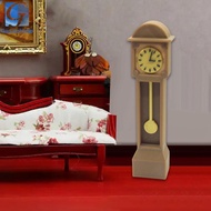[Gazechimp] Miniature Floor Clock Mini Furniture 1:12 Scale Grandfather Clock Living Room