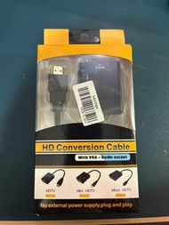 HDMI 轉VGA 轉插（全新）