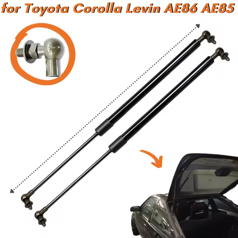 Qty(2) Trunk Struts for Toyota Corolla Levin AE86 AE85 Coupe Hatchback 1983-1987 Rear Tailgate Boot 