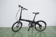 จักรยานพับได้ญี่ปุ่น - ล้อ 20 นิ้ว - มีเกียร์ - อลูมิเนียม - Dahon Route - สีดำ [จักรยานมือสอง]