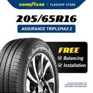 [Clearance Year 2024] Goodyear 205/65R16 95H Assurance Triple Max 2 Tyre [Free Installation]