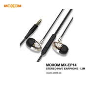 MOXOM MX-EP14 STEREO HIVE EARPHONE 1.2M