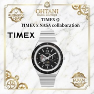 [TIMEX] TIMEX Q TIMEX x NASA collaboration wristwatch, quartz analog watch, 50m water-resistant