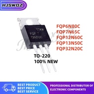 10pcs 100% quality FQP32N20C FQP6N80C FQP13N50C FQP7N65C FQP12N60C MOSFET Transistor TO-220 A078