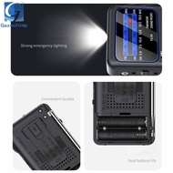[Gazechimp] Mini Radio Small Portable FM Radio 12.9cmx7cm for Travel Camping Kitchen