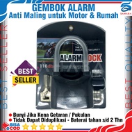 GEMBOK ALARM Anti Maling - Gembok Alarm Anti Maling Motor - Gembok Alarm Rumah - Gembok Alarm Anti M