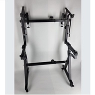 Heavy Z-Shaped Piano Stand+Elevated Stand Heavy-Duty Piano Keyboard Stand with Wheels 54 Keys 61 Key