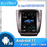 KiriNavi Vertical Screen For Lexus IS IS200 IS250 IS300 IS350 2006-2012 Android 11 Car Dvd Player Au