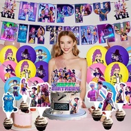 Demon Hunters Birthday Party Decoration Birthday Balloon Decoration Inserting Atmosphere B7w6