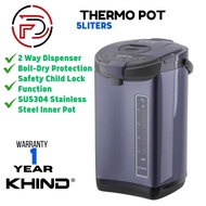 KHIND Periuk Air Panas Termo 5L Thermo Pot 5 Liter ( AP500C)