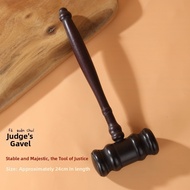 Real Wood Hammer Judges Gavel Auction Hammer Childrens Toy Week Grabbing Woodworking Tool Traditiona