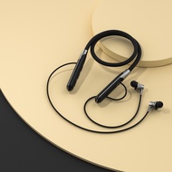 ZHIKE M28 Headset Bluetooth headphones menggantung Leher dengan Penyerapan Magnetik Pita Penahan Keringat microphone   cipung earphone bluetooth earbud untuk apel earphone wireless bass Earphones