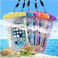 Mobile Phone Waterproof Bag Case Ocean Pack Phone Pouch Bag Rain Dust Bag Free rope