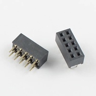 20pcs 2mm 2.0mm Pitch 2x5 10 Pin Female Double Row Straight Pin Header Strip Socket Connector 10P in