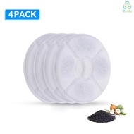 [Emily]Cat Water Fountain Filters Replacement Filters for Flower Fountain Cat Water Fountain Water Dispenser 4PCS