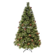 1.2 meters (4 feet) super thick berry gold Christmas tree