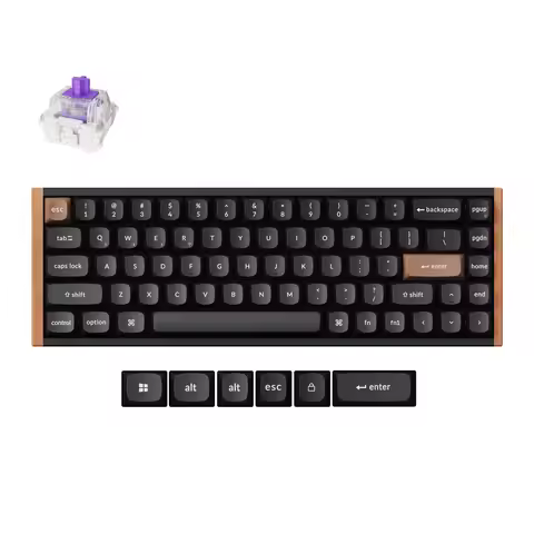 Keychron K6 HE Wireless Magnetic Switch Custom Keyboard Special Edition RGB Backlight Double-Shot PB