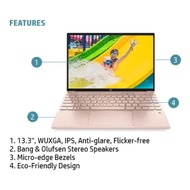 HP PAV 13-BE0029AU R7-5800U/8GB DDR4 ON-BOARD/512GB SSD/UMA/13.3" WUXGA/W10H/HNS/2YW/ROSE GOLD (BACK