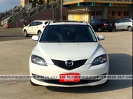 【FB搜尋桃園阿承】馬自達 超人氣MAZDA3 5D 2007年 2.0CC 白色 二手車 中古車