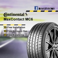 205/45R16 : .Continental MaxContact MC6 - 16 inch Tyre Tire Tayar (Promo22) 205 45 16 205/45/16