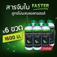 FASTER สารจับใบ สารเสริมประสิทธิภาพการดูดซึมของปุ๋ย-ยา (6 ขวด)