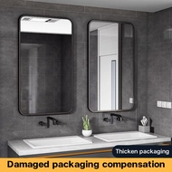 MEITESI bathroom mirror 50CM 70CM mirror sticker wall Thickened mirror wall aluminium