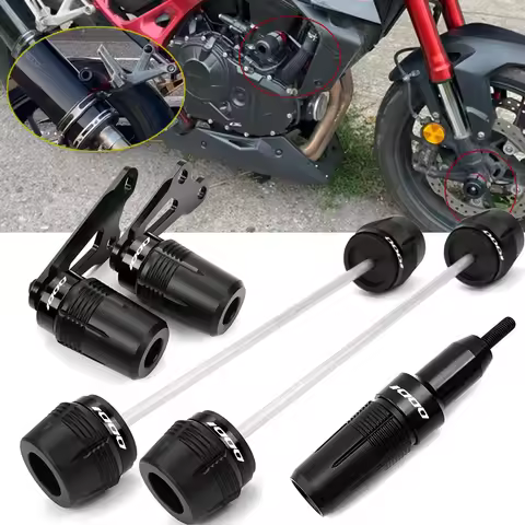 For HONDA CB 1000 HORNET CB1000 Hornet SP 2025 Motor Exhaust Frame Sliders Crash Pad Wheel Fork Axle