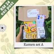 RAMEN GIFTBOX SET A [cheese ramen / carbonara ramen]