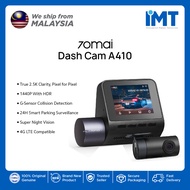 70mai Dash Cam A410 | 1440P with HDR | Built-in GPS | G-Sensor Collision Detection