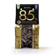 BENNS - 85% Vegan Dark Chocolate with Almond Nibs 300gm