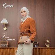 Tas Selempang Wanita Mini Zea Bag Kemei Desain Vintage