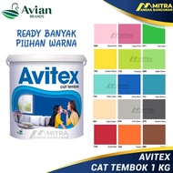 AVITEX CAT TEMBOK 1 KG / CAT DINDING INTERIOR AVIAN BERKUALITAS