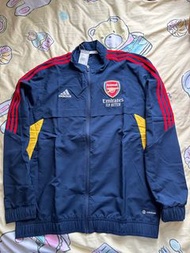 Adidas 2022-23 Arsenal Presentation Jacket Size L 阿仙奴外套