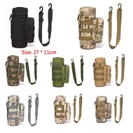 Multi Function Nylon Tactical Molle Water Bottle Cup Carrier Bag Holder Pouch Military Function Trav