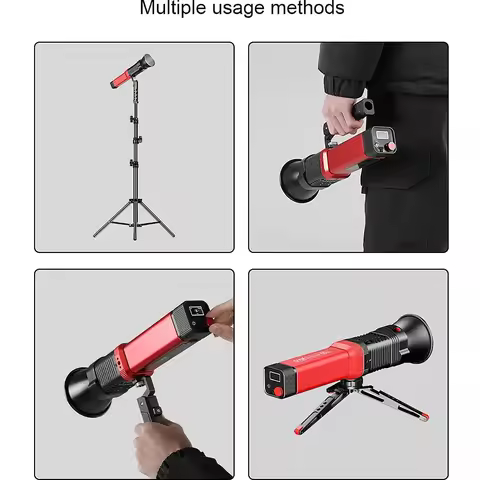 GVM PD60B 60W Bi-Color LED Pocket Light 2700K-6800K Led Video Light Portable Lightweight Outdoor Fil