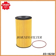 EO-18230 Sakura Oil Filter J8619195 SFO9Z00E 152049Z00C 15204-9Z00C 23476561 Nissan UD Trucks Queste