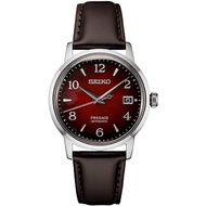 Seiko Negroni Presage Cocktail Time SRPE41 SRPE41J1 SRPE41J Leather Made in Japan Watch